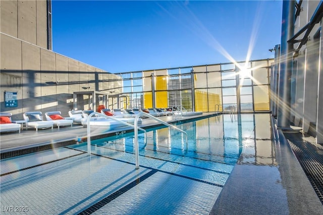 view of community pool