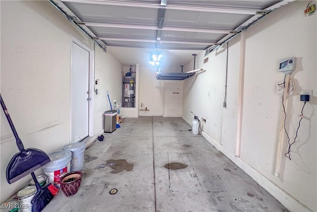 9148 Alluring Ave, Las Vegas, NV 89149 - garage with strapped water heater