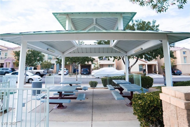 9148 Alluring Ave, Las Vegas, NV 89149 - view of community with fence and a gazebo