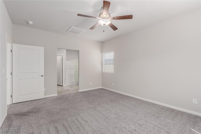 10257 Sequoia Falls Pl, Las Vegas, NV 89149 - unfurnished bedroom with carpet flooring, baseboards, and ceiling fan