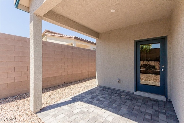 10257 Sequoia Falls Pl, Las Vegas, NV 89149 - view of patio / terrace with fence