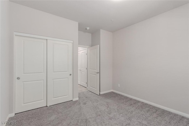 10257 Sequoia Falls Pl, Las Vegas, NV 89149 - unfurnished bedroom with carpet floors, baseboards, and a closet