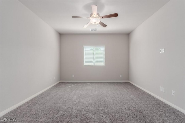 10257 Sequoia Falls Pl, Las Vegas, NV 89149 - empty room featuring ceiling fan, carpet flooring, and baseboards