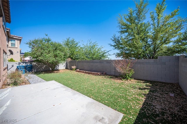 1405 Gilbert Creek Ave, North Las Vegas, NV 89031 - view of yard with a patio