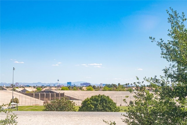 1405 Gilbert Creek Ave, North Las Vegas, NV 89031 - surrounding community with fence and a mountain view