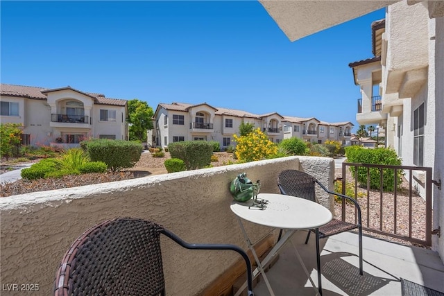 4821 Black Bear Rd Unit 101, Las Vegas, NV 89149 - balcony featuring a residential view