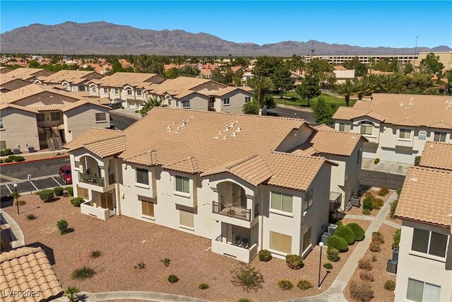 4821 Black Bear Rd Unit 101, Las Vegas, NV 89149 - aerial view of residential area with a mountain backdrop