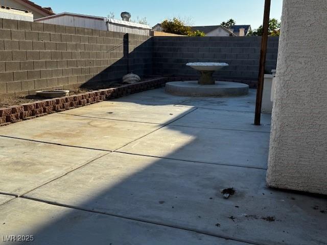 529 Rancho Del Mar Way N, Las Vegas, NV 89031 - view of patio with a fenced backyard