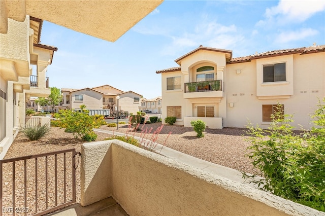 4830 Grey Wolf Ln Unit 104, Las Vegas, NV 89149 - balcony featuring a residential view