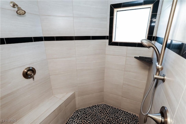 2822 La Palma Dr, Laughlin, NV 89029 - full bathroom with a tile shower