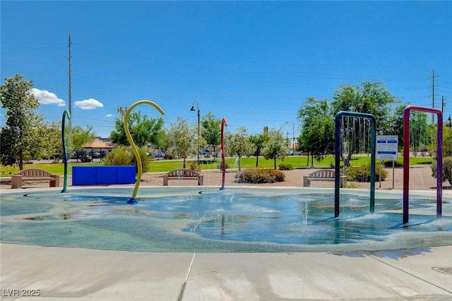 view of property's community