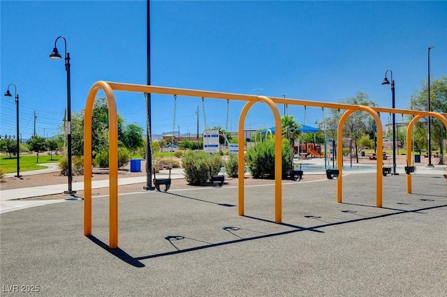 view of community playground