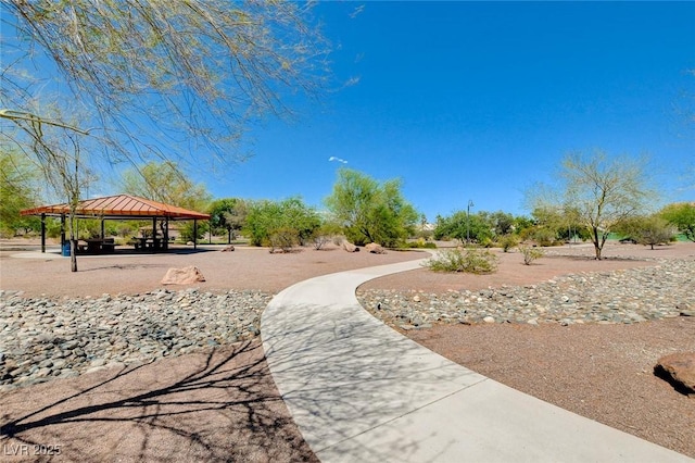 surrounding community featuring a gazebo