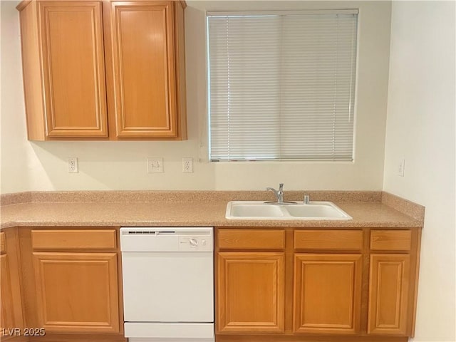 6255 W Arby Ave Unit 239, Las Vegas, NV 89118 - kitchen with dishwasher, a sink, and light countertops