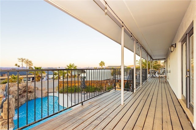 200 E Desert Rose Dr, Henderson, NV 89015 - view of wooden deck