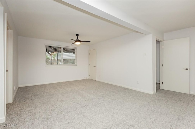 200 E Desert Rose Dr, Henderson, NV 89015 - unfurnished room with carpet flooring, a ceiling fan, and baseboards
