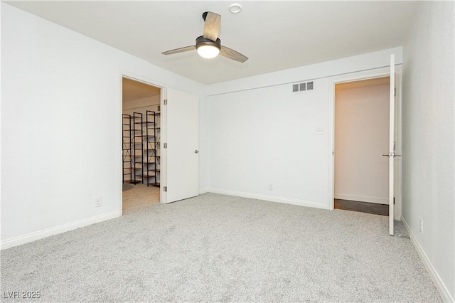 200 E Desert Rose Dr, Henderson, NV 89015 - carpeted empty room with a ceiling fan and baseboards