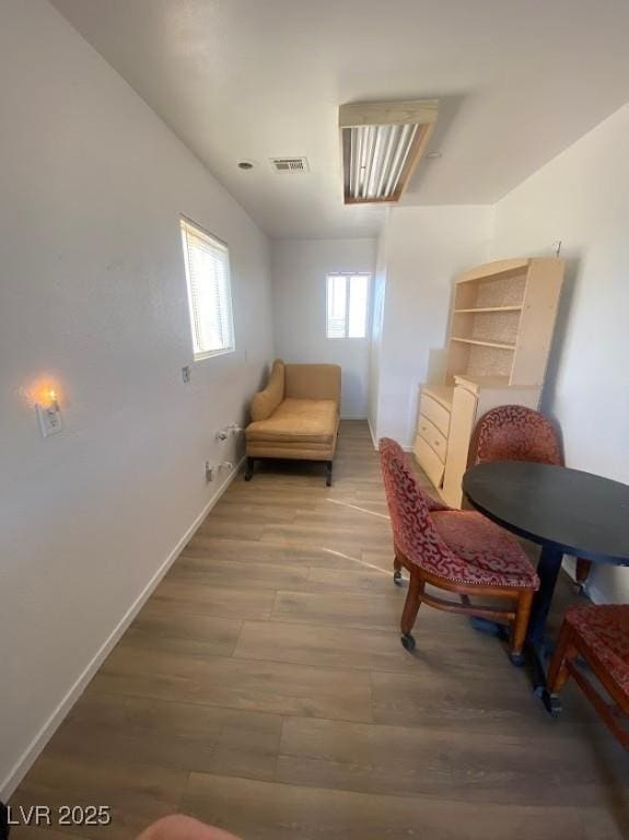 4910 Elizabeth St, Pahrump, NV 89048 - living area featuring light wood-style flooring