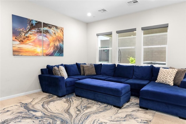 8929 Cassia Winds St, Las Vegas, NV 89166 - living area featuring carpet flooring and baseboards