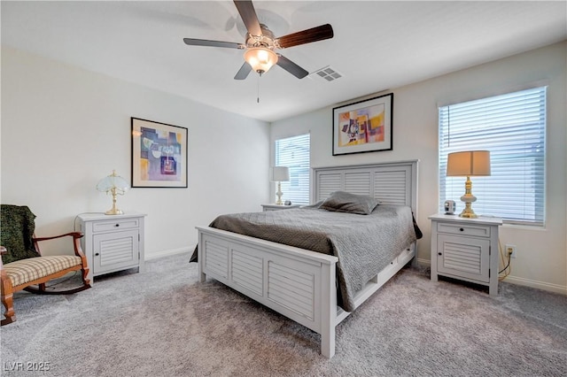 387 Larksong Ave, Henderson, NV 89011 - carpeted bedroom featuring baseboards and ceiling fan