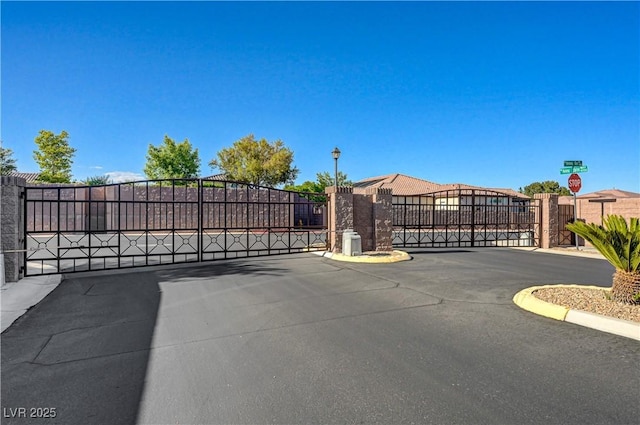 gate with fence