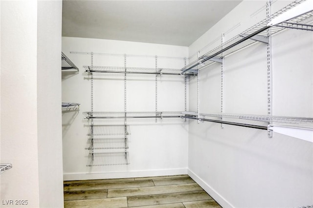 3930 University Center Dr Unit 312, Las Vegas, NV 89119 - walk in closet featuring wood finished floors