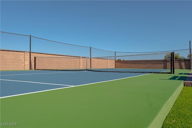 8228 Fulton Ranch St, Las Vegas, NV 89131 - view of tennis court with community basketball court