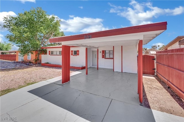 2016 Linden Ave, Las Vegas, NV 89101 - view of patio / terrace featuring fence and a gate