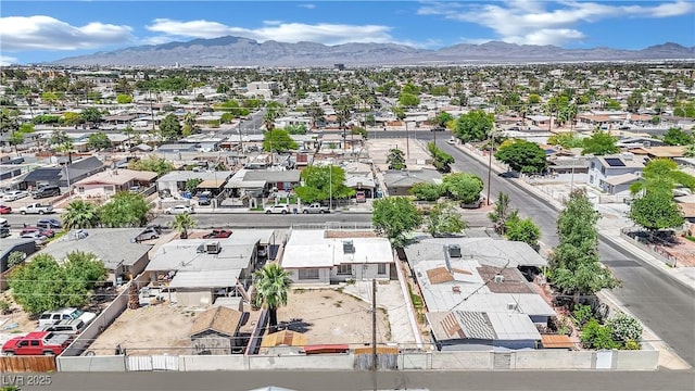 2016 Linden Ave, Las Vegas, NV 89101 - aerial view of residential area featuring a mountainous background