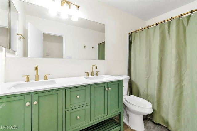 1679 Raindance Way, Las Vegas, NV 89169 - bathroom featuring toilet and double vanity