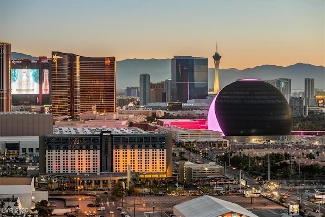 125 E Harmon Ave Unit 321, Las Vegas, NV 89109 - city view with mountains