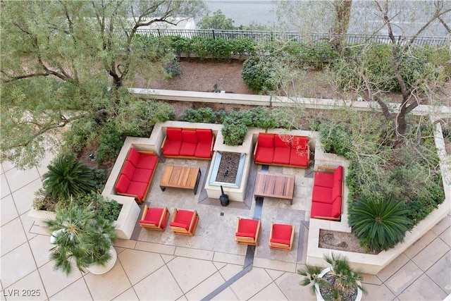 125 E Harmon Ave Unit 321, Las Vegas, NV 89109 - view of yard with a patio area and fence