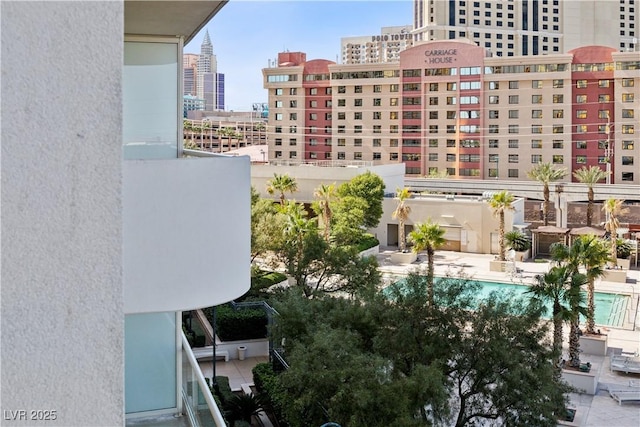 125 E Harmon Ave Unit 321, Las Vegas, NV 89109 - view of property with a view of city
