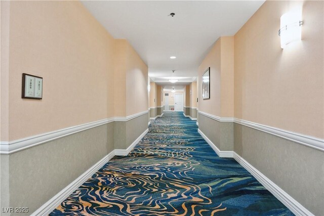 125 E Harmon Ave Unit 321, Las Vegas, NV 89109 - hall featuring carpet flooring