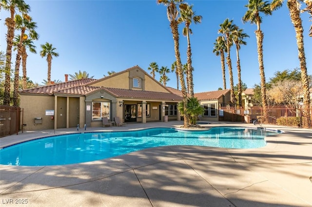 2300 E Silverado Ranch Blvd Unit 1070, Las Vegas, NV 89183 - community pool featuring fence and a patio area
