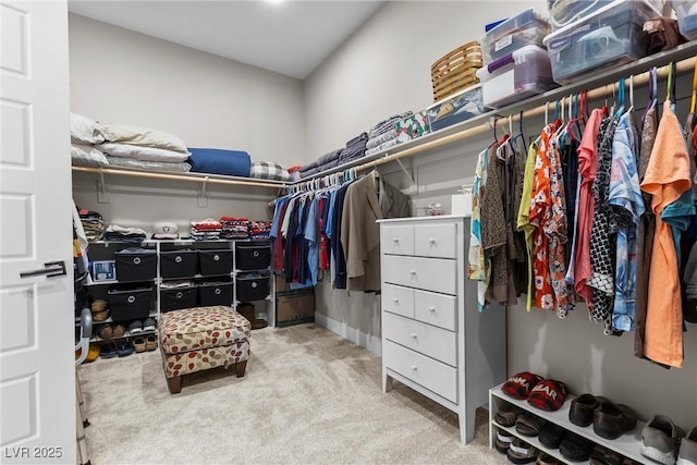 7477 Triple Knot Ct, Las Vegas, NV 89113 - spacious closet featuring carpet flooring