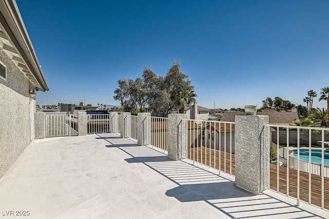 4302 Newhaven Dr, Las Vegas, NV 89147 - view of patio / terrace with a balcony
