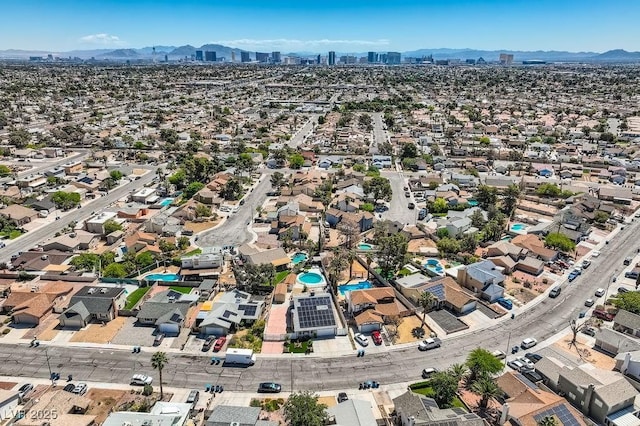 4302 Newhaven Dr, Las Vegas, NV 89147 - view of property location featuring mountains and nearby urban area