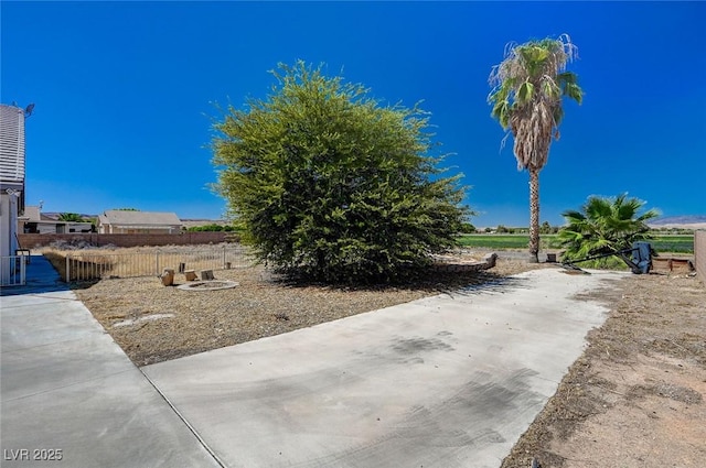 1420 Logandale Dr, Logandale, NV 89021 - view of yard featuring fence and a patio