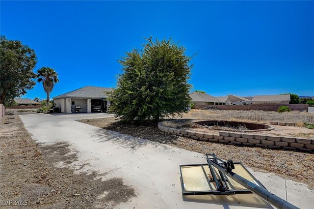 1420 Logandale Dr, Logandale, NV 89021 - view of front of house with fence