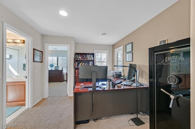 8208 Flowing Rapids Ct, Las Vegas, NV 89131 - carpeted office featuring healthy amount of natural light and baseboards