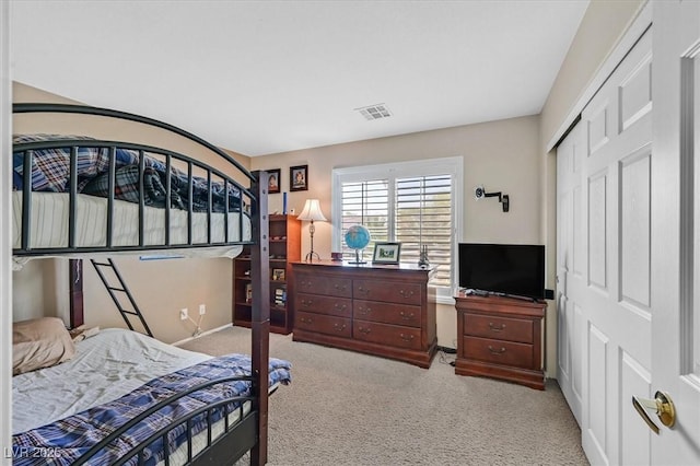 8208 Flowing Rapids Ct, Las Vegas, NV 89131 - bedroom featuring carpet flooring, baseboards, and a closet