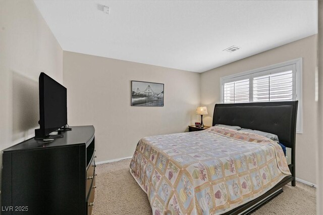 8208 Flowing Rapids Ct, Las Vegas, NV 89131 - bedroom with light colored carpet and baseboards