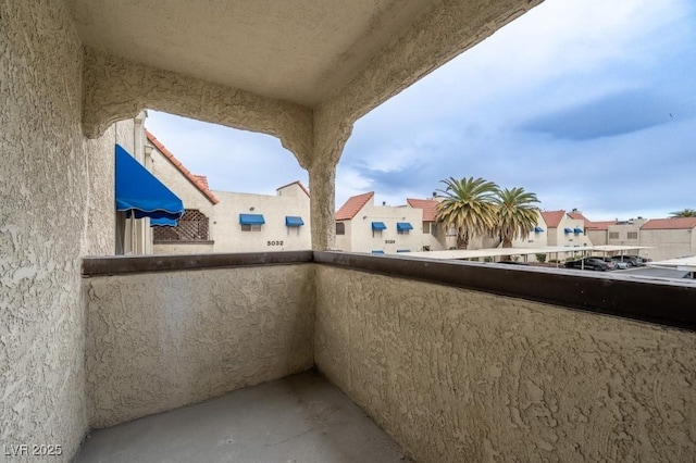 5040 Spencer St Unit D, Las Vegas, NV 89119 - balcony with a residential view