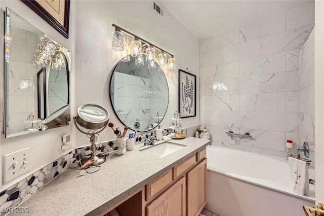 2050 W Warm Springs Rd Unit 3211, Henderson, NV 89014 - full bath with a garden tub and vanity