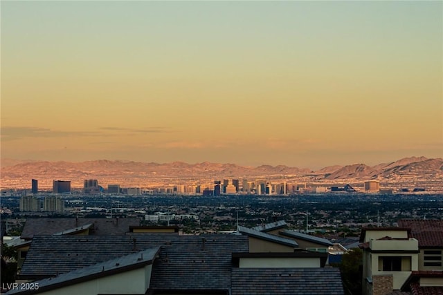 436 Crown Mesa Ave, Las Vegas, NV 89138 - view of city featuring a mountainous background