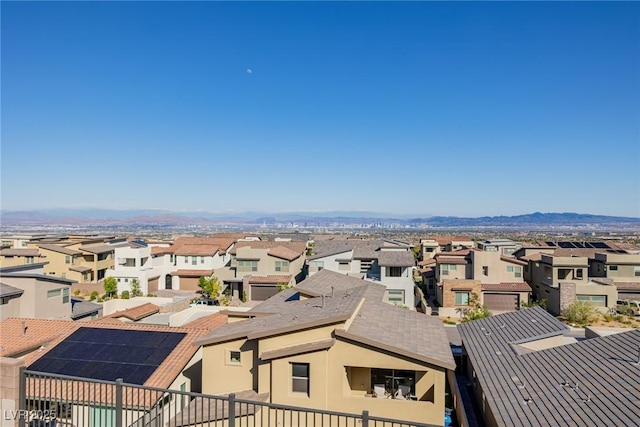 436 Crown Mesa Ave, Las Vegas, NV 89138 - aerial perspective of suburban area with mountains