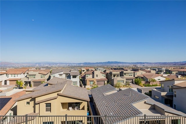 436 Crown Mesa Ave, Las Vegas, NV 89138 - aerial perspective of suburban area featuring mountains
