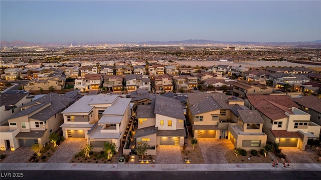 436 Crown Mesa Ave, Las Vegas, NV 89138 - aerial perspective of suburban area with mountains