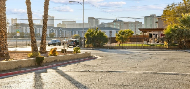 3982 Voxna St, Las Vegas, NV 89119 - view of asphalt street with street lighting and curbs
